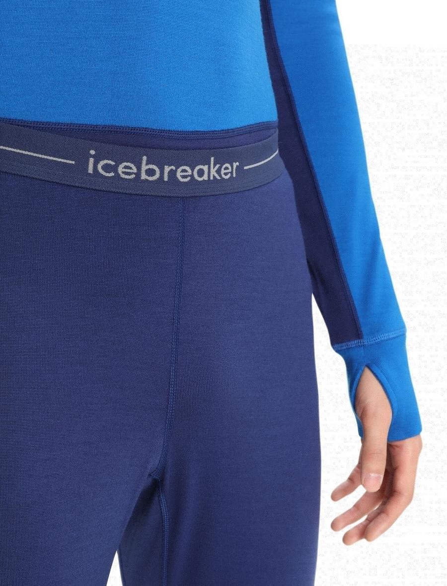 Men's Icebreaker Merino 260 ZoneKnit™ Merino Leggings Base Layers Royal Navy / Lazurite | CA 1616SGLO